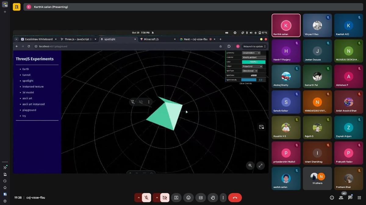 The Web in Three Dimensions Recap Image 2